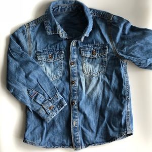 Next direct denim shirt size 2-3 yr old